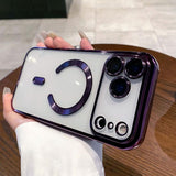 Electroplating MagSafe Phone Case, For iPhone 17e / 16e, For iPhone 17 Pro Max, For iPhone 17 Pro, For iPhone 17