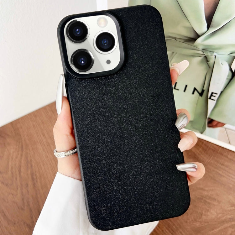 Leather Texture TPU Full Coverage Phone Case, For iPhone 12 Pro, For iPhone 11 Pro Max, For iPhone 11, For iPhone 11 Pro, For iPhone X / XS, For iPhone XR, For iPhone XS Max