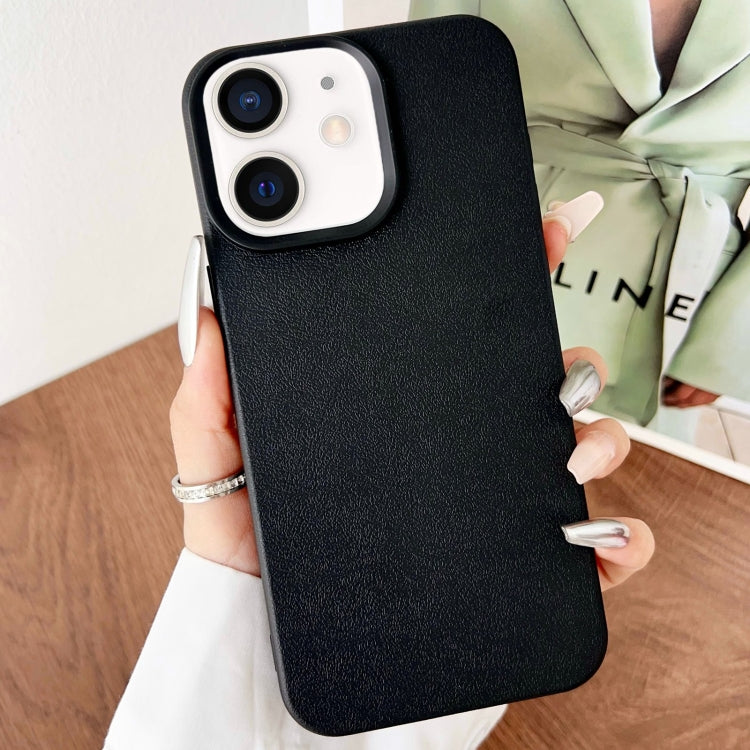 Leather Texture TPU Full Coverage Phone Case, For iPhone 12 Pro, For iPhone 11 Pro Max, For iPhone 11, For iPhone 11 Pro, For iPhone X / XS, For iPhone XR, For iPhone XS Max