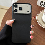 Leather Texture TPU Full Coverage Phone Case, For iPhone 18, For iPhone 18 Pro, For iPhone 18 Pro Max, For iPhone 17 Pro Max, For iPhone 17 Pro, For iPhone 17, For iPhone Air, For iPhone 16 Pro Max