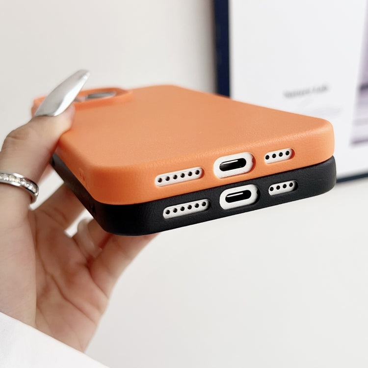 Leather Texture TPU Full Coverage Phone Case, For iPhone 12 Pro, For iPhone 11 Pro Max, For iPhone 11, For iPhone 11 Pro, For iPhone X / XS, For iPhone XR, For iPhone XS Max