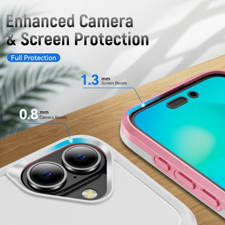 Pioneer Armor Heavy Duty PC + TPU Phone Case, For iPhone 16 Plus, For iPhone 16