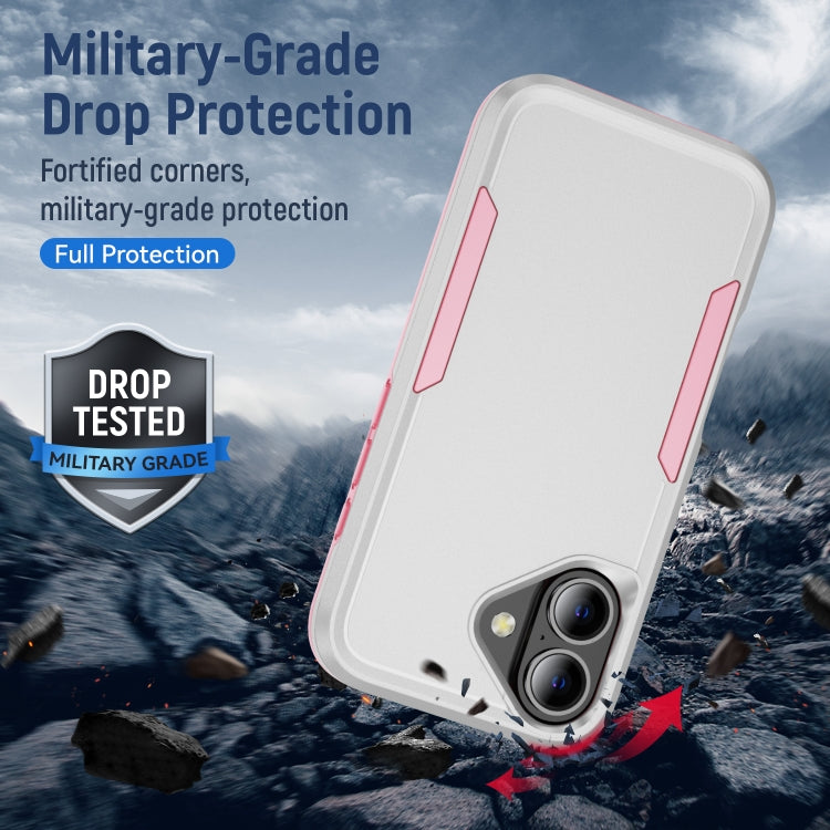 Pioneer Armor Heavy Duty PC + TPU Phone Case, For iPhone 16 Plus, For iPhone 16