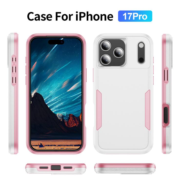Pioneer Armor Heavy Duty PC + TPU Phone Case, For iPhone 17 Pro, For iPhone 17, For iPhone Air, For iPhone 16 Pro Max, For iPhone 16 Pro