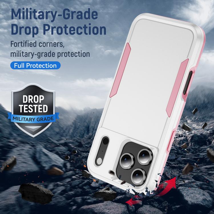 Pioneer Armor Heavy Duty PC + TPU Phone Case, For iPhone 17 Pro, For iPhone 17, For iPhone Air, For iPhone 16 Pro Max, For iPhone 16 Pro