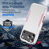 Pioneer Armor Heavy Duty PC + TPU Phone Case, For iPhone 18 Pro, For iPhone 18 Pro Max, For iPhone 17e / 16e, For iPhone 17 Pro Max