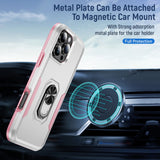 Pioneer Armor Heavy Duty PC + TPU Phone Case with Holder, For iPhone 16 Pro Max, For iPhone 16 Pro, For iPhone 16 Plus, For iPhone 16