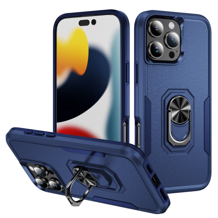 Pioneer Armor Heavy Duty PC + TPU Phone Case with Holder, For iPhone 16 Pro Max, For iPhone 16 Pro, For iPhone 16 Plus, For iPhone 16