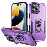 Pioneer Armor Heavy Duty PC + TPU Phone Case with Holder, For iPhone 16 Pro Max, For iPhone 16 Pro, For iPhone 16 Plus, For iPhone 16