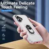 Pioneer Armor Heavy Duty PC + TPU Phone Case with Holder, For iPhone 16