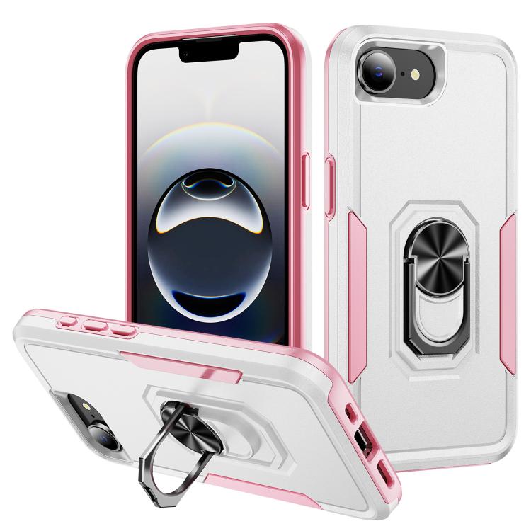 Pioneer Armor Heavy Duty PC + TPU Phone Case with Holder, For iPhone 18 Pro, For iPhone 18 Pro Max, For iPhone 17e / 16e, For iPhone 17 Pro Max, For iPhone 17 Pro