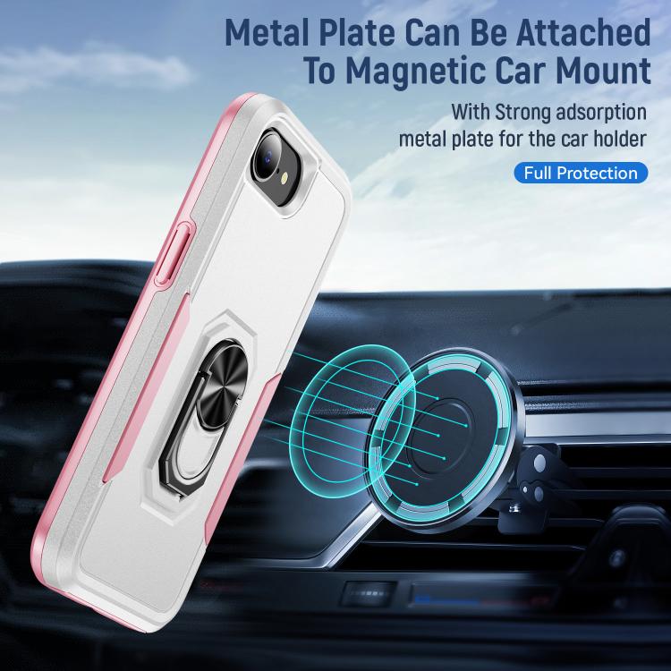 Pioneer Armor Heavy Duty PC + TPU Phone Case with Holder, For iPhone 17e / 16e, For iPhone 17 Pro Max, For iPhone 17 Pro, For iPhone 17, For iPhone Air