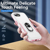 Pioneer Armor Heavy Duty PC + TPU Phone Case with Holder, For iPhone 17e / 16e, For iPhone 17 Pro Max, For iPhone 17 Pro, For iPhone 17, For iPhone Air