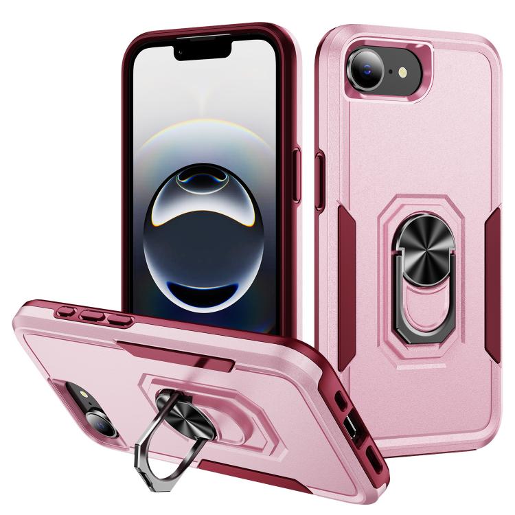 Pioneer Armor Heavy Duty PC + TPU Phone Case with Holder, For iPhone 18 Pro, For iPhone 18 Pro Max, For iPhone 17e / 16e, For iPhone 17 Pro Max, For iPhone 17 Pro