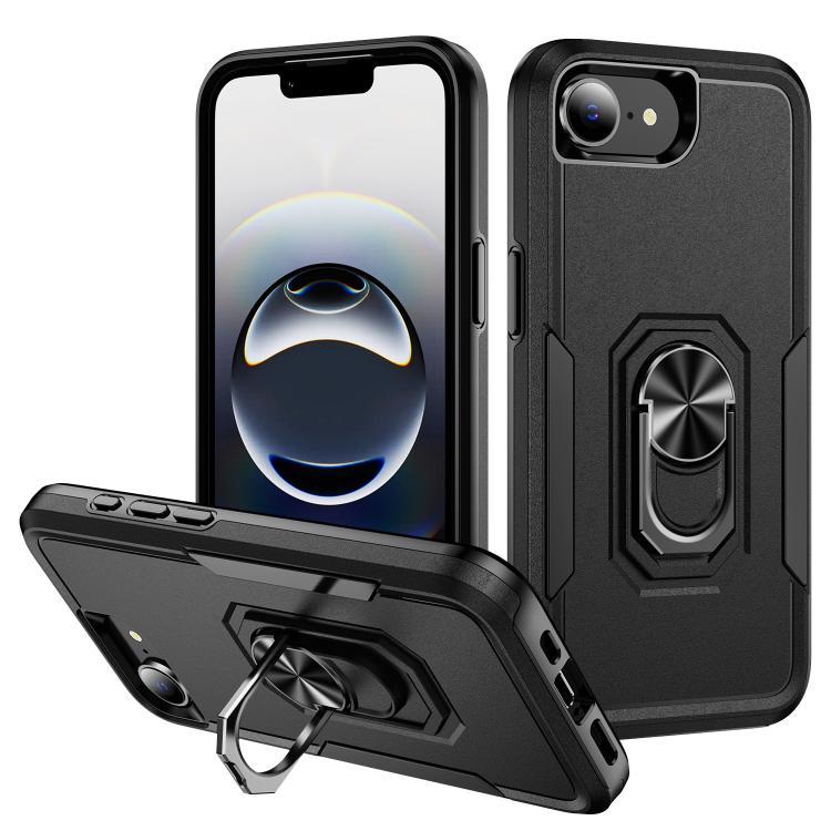 Pioneer Armor Heavy Duty PC + TPU Phone Case with Holder, For iPhone 18 Pro, For iPhone 18 Pro Max, For iPhone 17e / 16e, For iPhone 17 Pro Max, For iPhone 17 Pro
