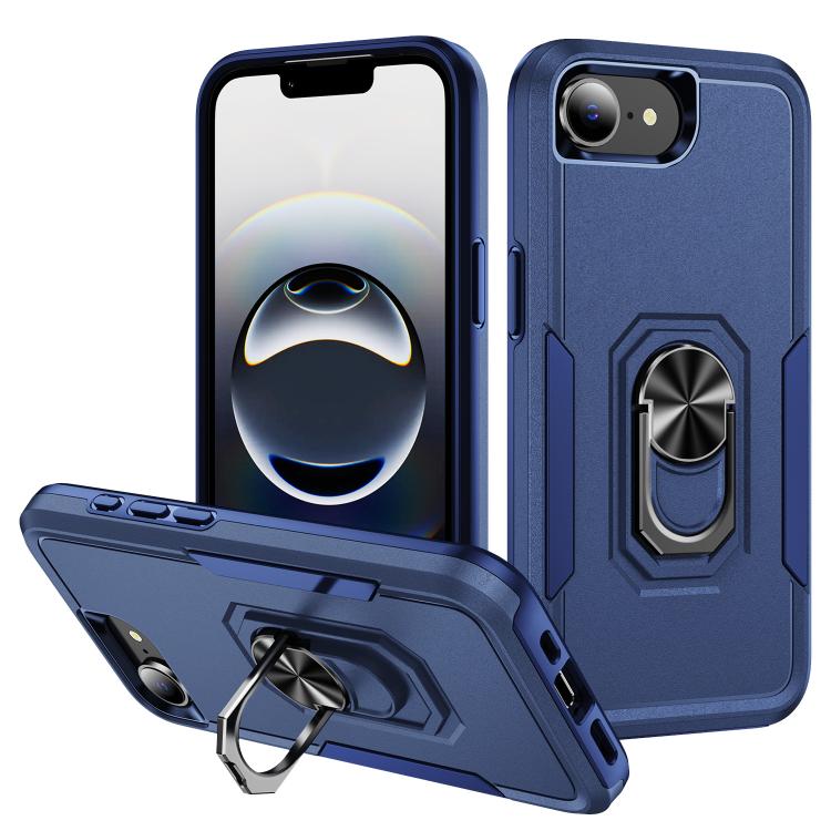 Pioneer Armor Heavy Duty PC + TPU Phone Case with Holder, For iPhone 18 Pro, For iPhone 18 Pro Max, For iPhone 17e / 16e, For iPhone 17 Pro Max, For iPhone 17 Pro