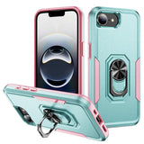 Pioneer Armor Heavy Duty PC + TPU Phone Case with Holder, For iPhone 18 Pro, For iPhone 18 Pro Max, For iPhone 17e / 16e, For iPhone 17 Pro Max, For iPhone 17 Pro