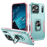 Pioneer Armor Heavy Duty PC + TPU Phone Case with Holder, For iPhone 18 Pro, For iPhone 18 Pro Max, For iPhone 17e / 16e, For iPhone 17 Pro Max, For iPhone 17 Pro
