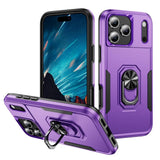 Pioneer Armor Heavy Duty PC + TPU Phone Case with Holder, For iPhone 17e / 16e, For iPhone 17 Pro Max, For iPhone 17 Pro, For iPhone 17, For iPhone Air