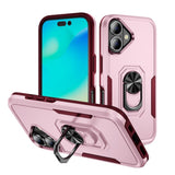 Pioneer Armor Heavy Duty PC + TPU Phone Case with Holder, For iPhone 17, For iPhone Air, For iPhone 16 Pro Max, For iPhone 16 Pro, For iPhone 16 Plus