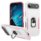 Pioneer Armor Heavy Duty PC + TPU Phone Case with Holder, For iPhone 17, For iPhone Air, For iPhone 16 Pro Max, For iPhone 16 Pro, For iPhone 16 Plus