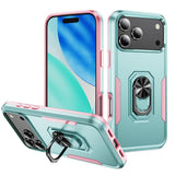 Pioneer Armor Heavy Duty PC + TPU Phone Case with Holder, For iPhone 18 Pro, For iPhone 18 Pro Max, For iPhone 17e / 16e, For iPhone 17 Pro Max, For iPhone 17 Pro
