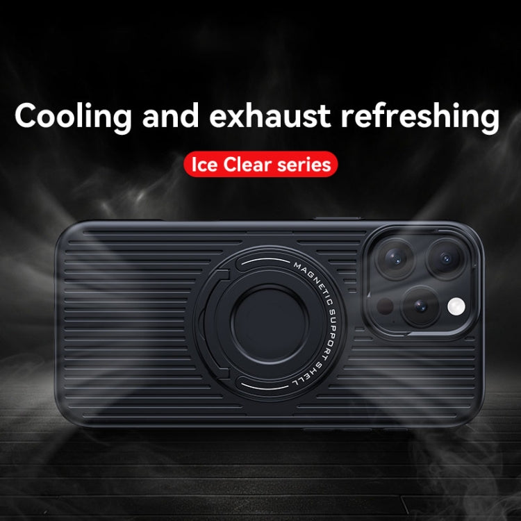 Cooling MagSafe Magnetic Phone Case with Trolley Bracket, For iPhone 17 Pro Max, For iPhone 17 Pro, For iPhone 17