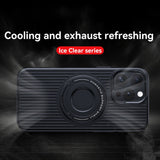 Cooling MagSafe Magnetic Phone Case with Trolley Bracket, For iPhone 17 Pro Max, For iPhone 17 Pro, For iPhone 17