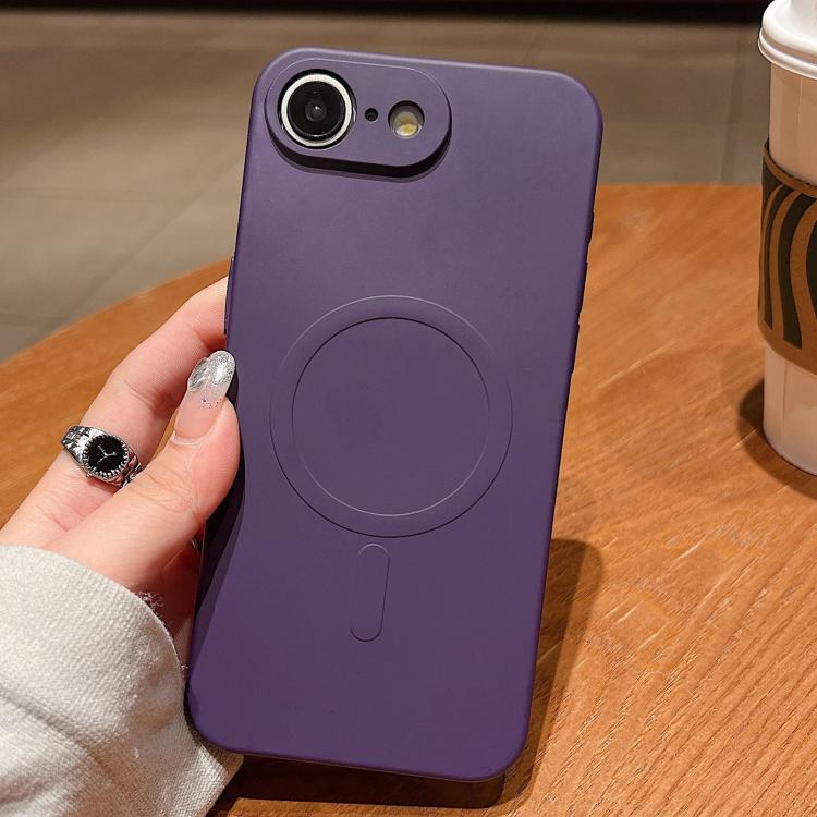Solid Color Liquid Silicone MagSafe Magnetic Phone Case, For iPhone 17e / 16e, For iPhone 17 Pro Max, For iPhone 17 Pro