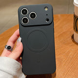 Solid Color Liquid Silicone MagSafe Magnetic Phone Case, For iPhone 17e / 16e, For iPhone 17 Pro Max, For iPhone 17 Pro