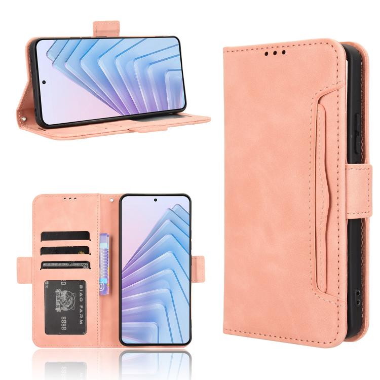 Skin Feel Calf Texture Card Slots Leather Phone Case, For Redmi K80 Ultra, For Redmi A5 4G 173.3mm, For Redmi Note 14 4G 164.84mm EU Version, For Redmi Turbo 4 Pro 5G, For Redmi K80 / K80 Pro, For Redmi Note 14 Pro 4G, For Redmi Note 14 4G Global 163.2...