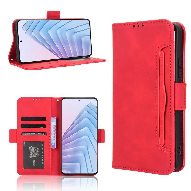 Skin Feel Calf Texture Card Slots Leather Phone Case, For Redmi K80 Ultra, For Redmi A5 4G 173.3mm, For Redmi Note 14 4G 164.84mm EU Version, For Redmi Turbo 4 Pro 5G, For Redmi K80 / K80 Pro, For Redmi Note 14 Pro 4G, For Redmi Note 14 4G Global 163.2...