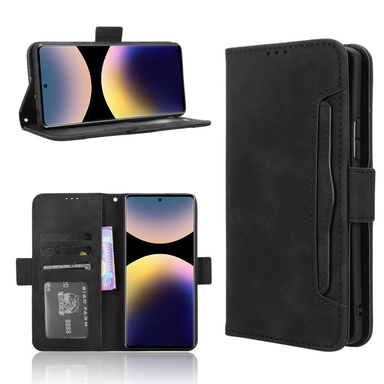 Skin Feel Calf Texture Card Slots Leather Phone Case, For Redmi K80 Ultra, For Redmi A5 4G 173.3mm, For Redmi Note 14 4G 164.84mm EU Version, For Redmi Turbo 4 Pro 5G, For Redmi K80 / K80 Pro, For Redmi Note 14 Pro 4G, For Redmi Note 14 4G Global 163.2...