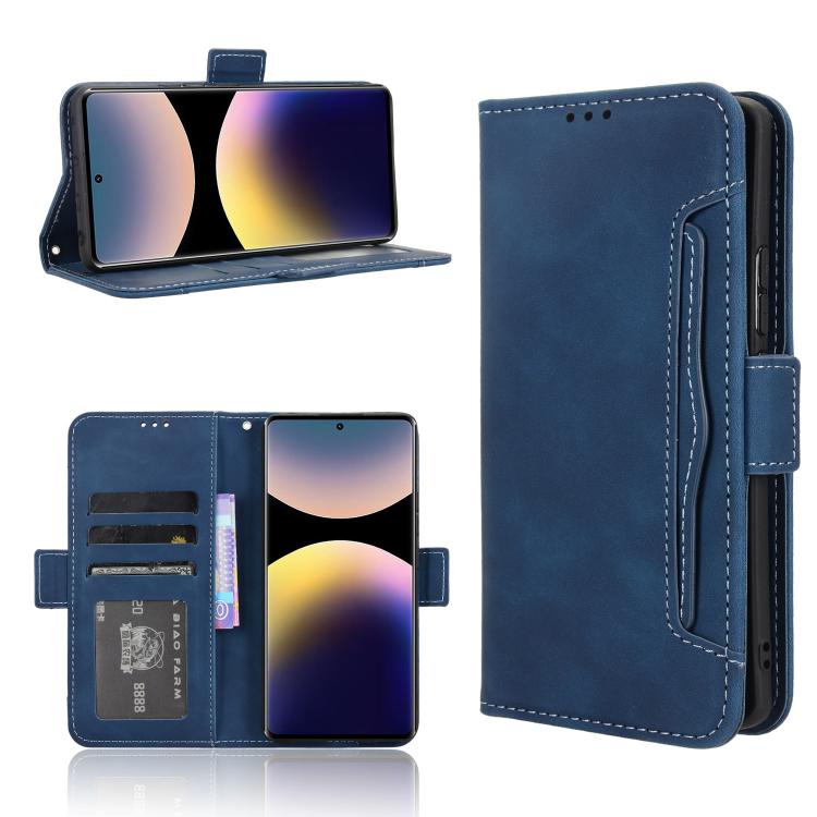 Skin Feel Calf Texture Card Slots Leather Phone Case, For Redmi K80 Ultra, For Redmi A5 4G 173.3mm, For Redmi Note 14 4G 164.84mm EU Version, For Redmi Turbo 4 Pro 5G, For Redmi K80 / K80 Pro, For Redmi Note 14 Pro 4G, For Redmi Note 14 4G Global 163.2...