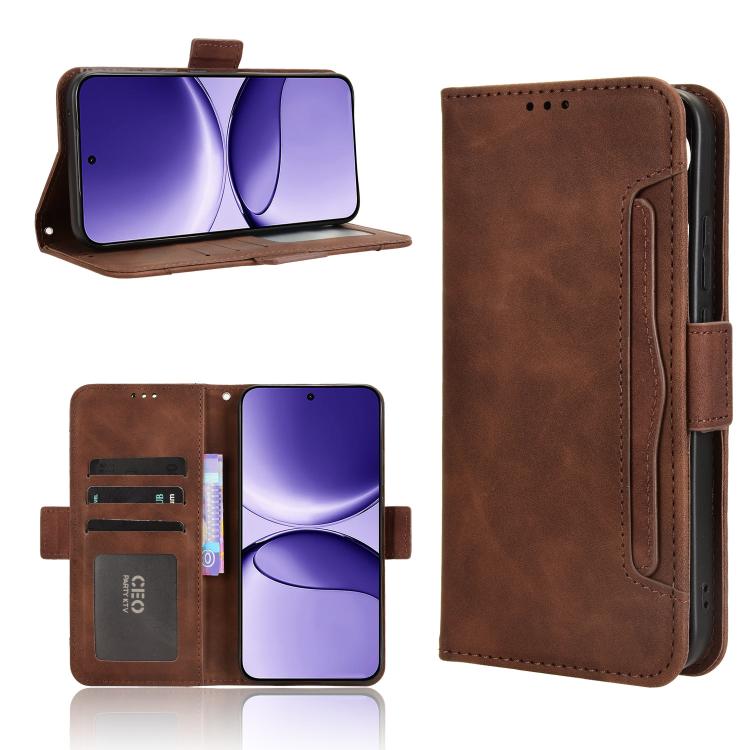 Skin Feel Calf Texture Card Slots Leather Phone Case, For Redmi K80 Ultra, For Redmi A5 4G 173.3mm, For Redmi Note 14 4G 164.84mm EU Version, For Redmi Turbo 4 Pro 5G, For Redmi K80 / K80 Pro, For Redmi Note 14 Pro 4G, For Redmi Note 14 4G Global 163.2...