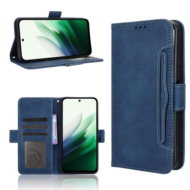 Skin Feel Calf Texture Card Slots Leather Phone Case, For Xiaomi 17 Pro, For Xiaomi 17, For Redmi 15C 5G / 4G EU 173mm / Poco C85 5G, For Xiaomi Poco M7 4G 169mm, For Redmi 15 5G Global / 15 4G SEA 169.5mm, For Redmi 15 5G / 4G EU 171mm                ...