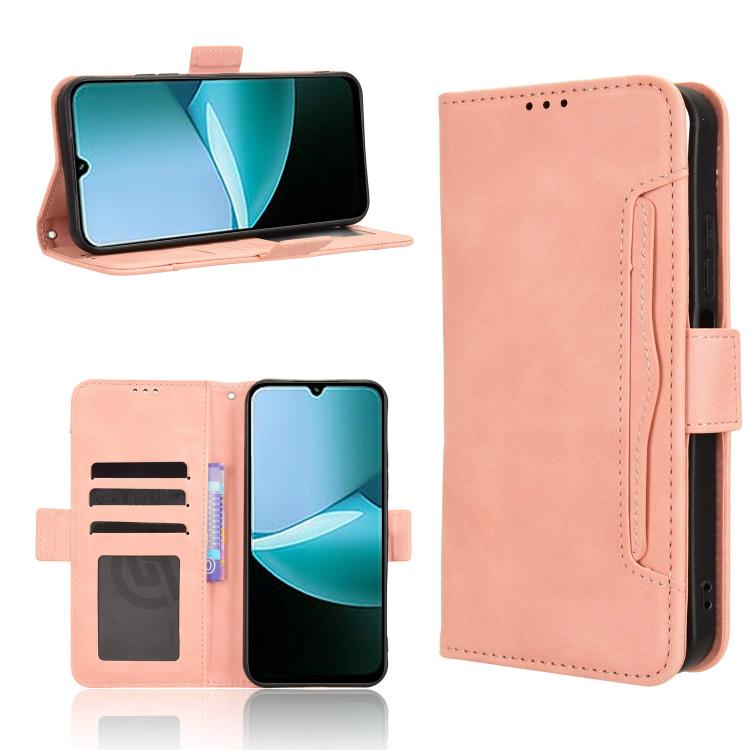 Skin Feel Calf Texture Card Slots Leather Phone Case, For Xiaomi 17 Pro, For Xiaomi 17, For Redmi 15C 5G / 4G EU 173mm / Poco C85 5G, For Xiaomi Poco M7 4G 169mm, For Redmi 15 5G Global / 15 4G SEA 169.5mm, For Redmi 15 5G / 4G EU 171mm                ...