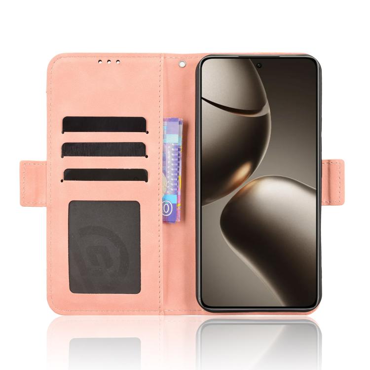 Skin Feel Calf Texture Card Slots Leather Phone Case, For Xiaomi 15T Pro 5G, For Xiaomi 15T 5G, For Redmi K80 Ultra, For Redmi A5 4G 173.3mm, For Redmi Note 14 4G 164.84mm EU Version, For Redmi Turbo 4 Pro 5G, For Redmi K80 / K80 Pro                   ...