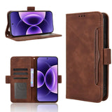 Skin Feel Calf Texture Card Slots Leather Phone Case, For Redmi K90 5G / Poco F8 Pro, For Xiaomi 17 Pro Max, For Xiaomi 17 Pro, For Xiaomi 17, For Redmi 15C 5G / 4G EU 173mm / Poco C85 5G, For Xiaomi Poco M7 4G 169mm                                    ...