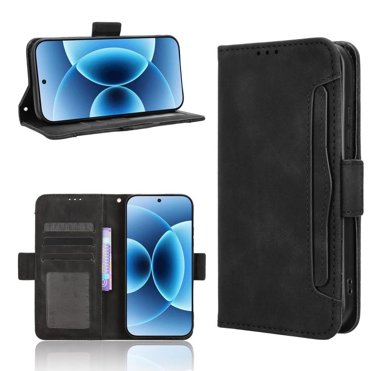 Skin Feel Calf Texture Card Slots Leather Phone Case, For Redmi K90 5G / Poco F8 Pro, For Xiaomi 17 Pro Max, For Xiaomi 17 Pro, For Xiaomi 17, For Redmi 15C 5G / 4G EU 173mm / Poco C85 5G, For Xiaomi Poco M7 4G 169mm                                    ...