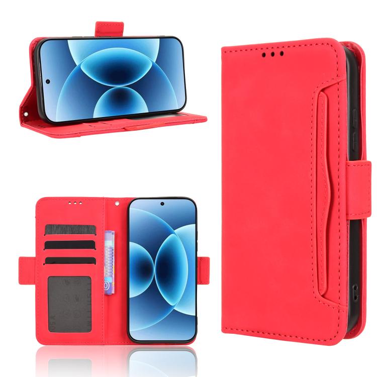 Skin Feel Calf Texture Card Slots Leather Phone Case, For Redmi K90 5G / Poco F8 Pro, For Xiaomi 17 Pro Max, For Xiaomi 17 Pro, For Xiaomi 17, For Redmi 15C 5G / 4G EU 173mm / Poco C85 5G, For Xiaomi Poco M7 4G 169mm                                    ...
