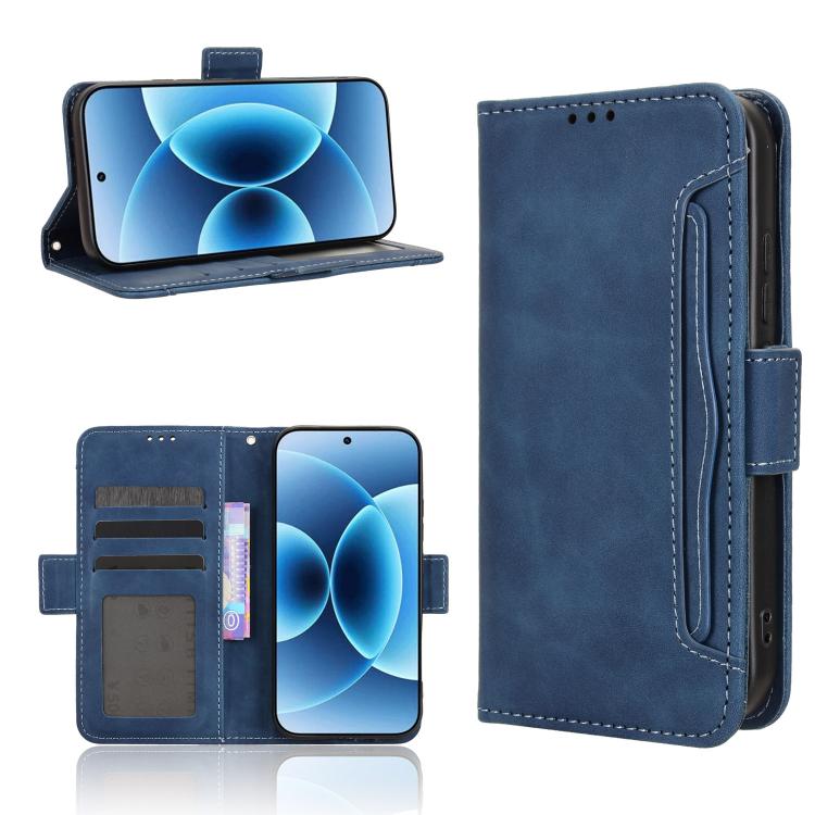 Skin Feel Calf Texture Card Slots Leather Phone Case, For Xiaomi 17 Pro, For Xiaomi 17, For Redmi 15C 5G / 4G EU 173mm / Poco C85 5G, For Xiaomi Poco M7 4G 169mm, For Redmi 15 5G Global / 15 4G SEA 169.5mm, For Redmi 15 5G / 4G EU 171mm                ...