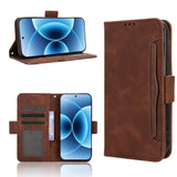 Skin Feel Calf Texture Card Slots Leather Phone Case, For Xiaomi 17 Pro, For Xiaomi 17, For Redmi 15C 5G / 4G EU 173mm / Poco C85 5G, For Xiaomi Poco M7 4G 169mm, For Redmi 15 5G Global / 15 4G SEA 169.5mm, For Redmi 15 5G / 4G EU 171mm                ...