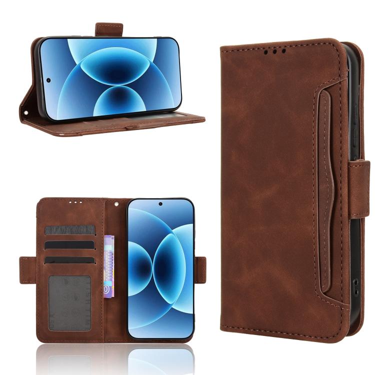 Skin Feel Calf Texture Card Slots Leather Phone Case, For Xiaomi 17 Pro, For Xiaomi 17, For Redmi 15C 5G / 4G EU 173mm / Poco C85 5G, For Xiaomi Poco M7 4G 169mm, For Redmi 15 5G Global / 15 4G SEA 169.5mm, For Redmi 15 5G / 4G EU 171mm                ...