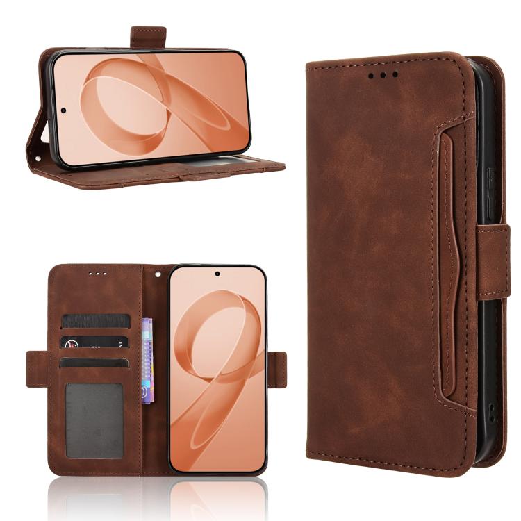 Skin Feel Calf Texture Card Slots Leather Phone Case, For Redmi A7 Pro 171mm / Poco C85x 5G, For Redmi Turbo 5 Max 5G / Poco X8 Pro Max, For Redmi Turbo 5 5G / Poco X8 Pro, For Redmi Note 15 Pro+ 5G 163.3mm/Poco M8 Pro 5G                               ...
