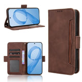 Skin Feel Calf Texture Card Slots Leather Phone Case, For Redmi K90 5G / Poco F8 Pro, For Xiaomi 17 Pro Max, For Xiaomi 17 Pro, For Xiaomi 17, For Redmi 15C 5G / 4G EU 173mm / Poco C85 5G, For Xiaomi Poco M7 4G 169mm                                    ...