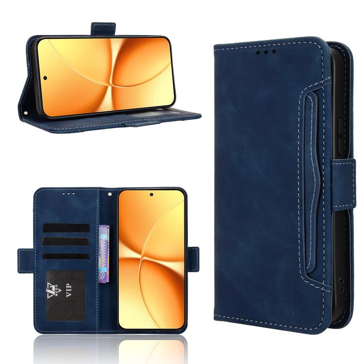 Skin Feel Calf Texture Card Slots Leather Phone Case, For Redmi A7 Pro 171mm / Poco C85x 5G, For Redmi Turbo 5 Max 5G / Poco X8 Pro Max, For Redmi Turbo 5 5G / Poco X8 Pro, For Redmi Note 15 Pro+ 5G 163.3mm/Poco M8 Pro 5G                               ...