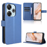 Diamond Texture Leather Phone Case, For Redmi 13 4G / Note 13R 5G