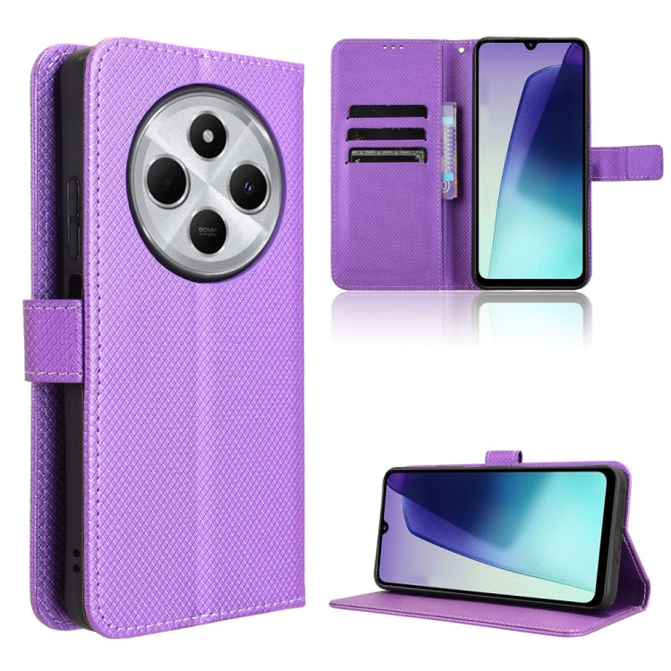 Diamond Texture Leather Phone Case, For Redmi 17C 4G / 14C 4G / 14R / A4, For Xiaomi 17 Max 5G, For Xiaomi 17T Pro 5G, For Redmi A7 Pro 171mm / Poco C85x 5G, For Redmi 15a 5G / R70 5G / R70m 5G, For Xiaomi 17T 5G                                        ...