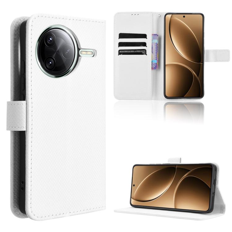 Diamond Texture Leather Phone Case, For Redmi A5 4G 173.3mm, For Redmi Note 14 4G 164.84mm EU Version, For Redmi Turbo 4 Pro 5G, For Redmi K80 / K80 Pro, For Redmi Note 14 Pro 4G, For Redmi Note 14 4G Global 163.25mm, For Redmi Note 14 Pro+ 5G         ...